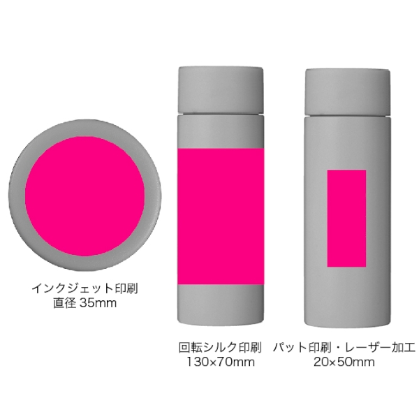 真空ステンレス　ポケットボトル(ブラック)の商品画像3枚目