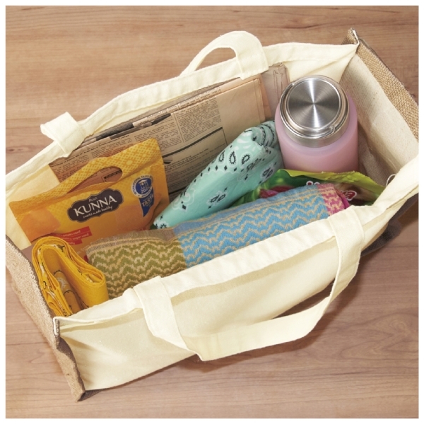 肩掛けナチュラルトートバッグの商品画像7枚目