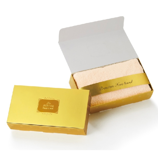 プレミアムフェイスタオル(ベージュ)【贈答向けタオル】の商品画像4枚目