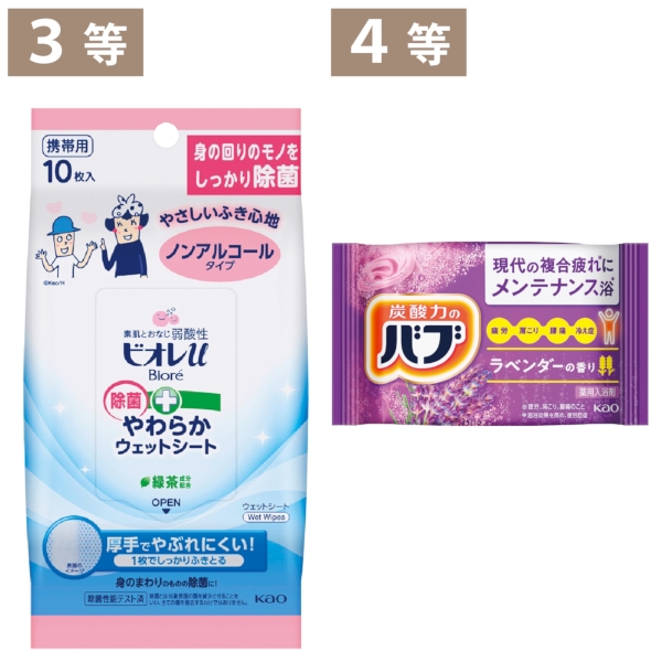 花王の日用品セレクション抽選会30人用【抽選会キット】の商品画像4枚目