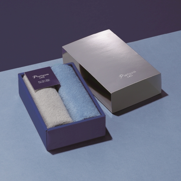 プラチナヴェール・ハンカチタオル2Pセットの商品画像4枚目