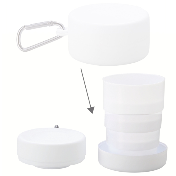 ピルケース付き折りたたみコップの商品画像2枚目