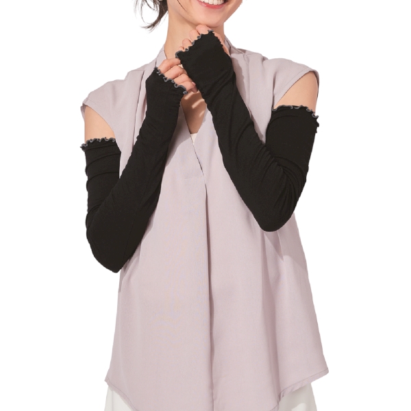 接触涼感UVロングアームカバーの商品画像4枚目