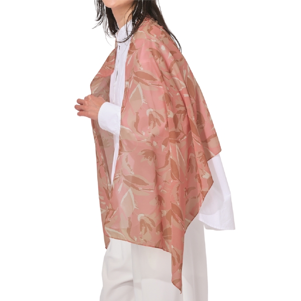 リュクレ　シフォンフラワーストールの商品画像5枚目