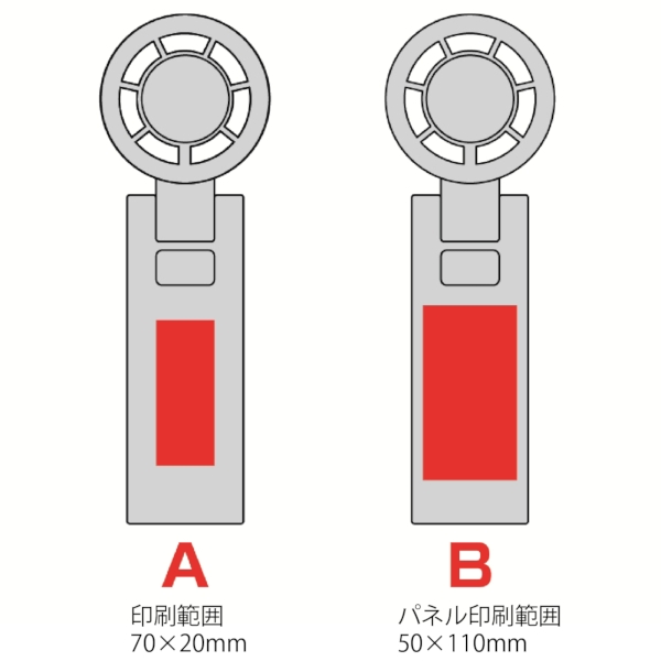 100段階風量調整3WAYペルチェファンの商品画像3枚目