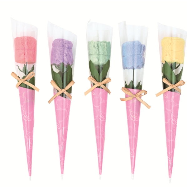 ふんわりローズ花束ミニタオルの商品画像3枚目