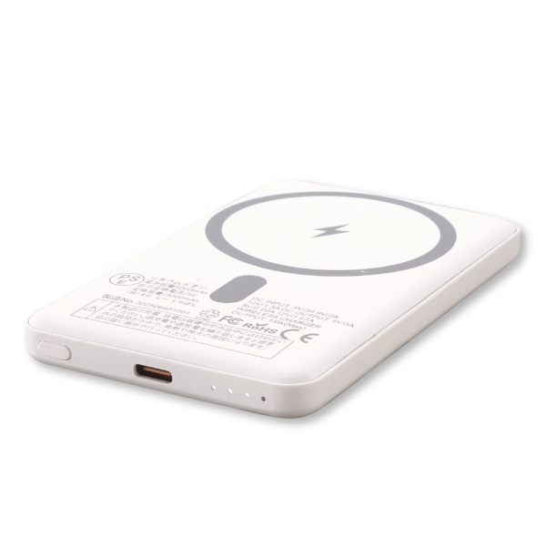 マグネット式ワイヤレスバッテリー5000(マグネットリング付き)の商品画像2枚目