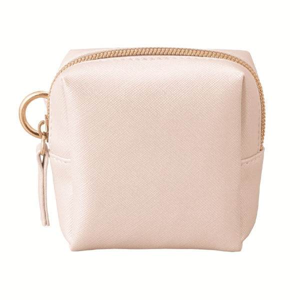 リングカラビナ付きスクエアポーチ(パールホワイト)の商品画像6枚目