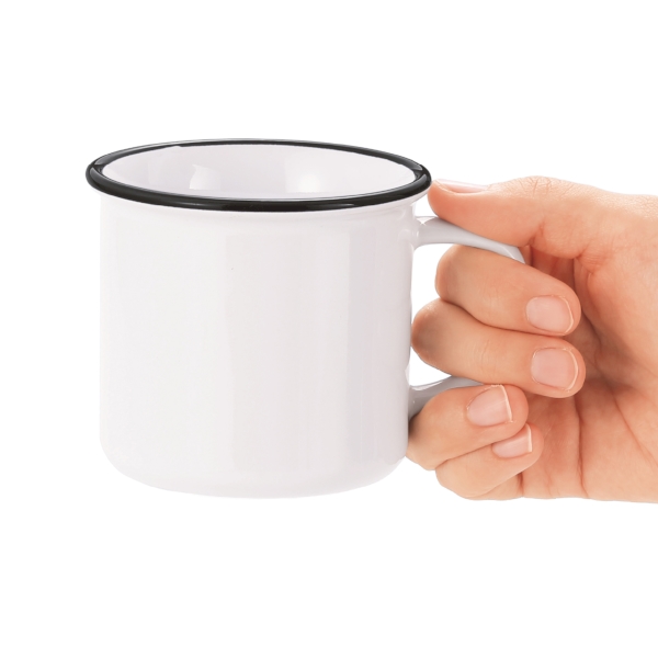 ホーローライクマグ(レッド)の商品画像2枚目