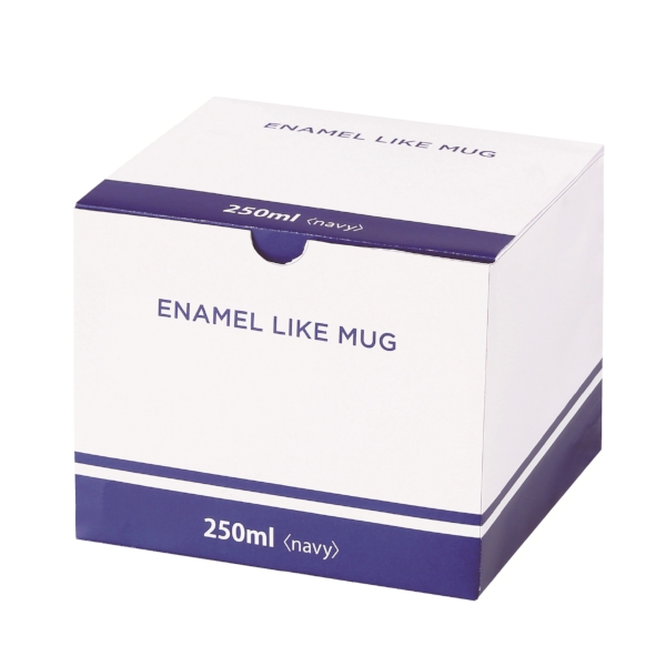 ホーローライクマグ(ネイビー)の商品画像4枚目