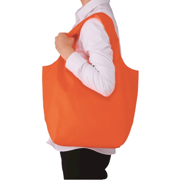 セルトナ・マチ広ラージポータブルエコバッグ(オレンジ)の商品画像2枚目