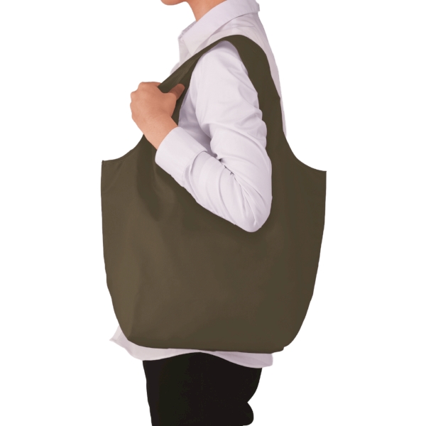 セルトナ・マチ広ラージポータブルエコバッグ(カーキ)の商品画像2枚目