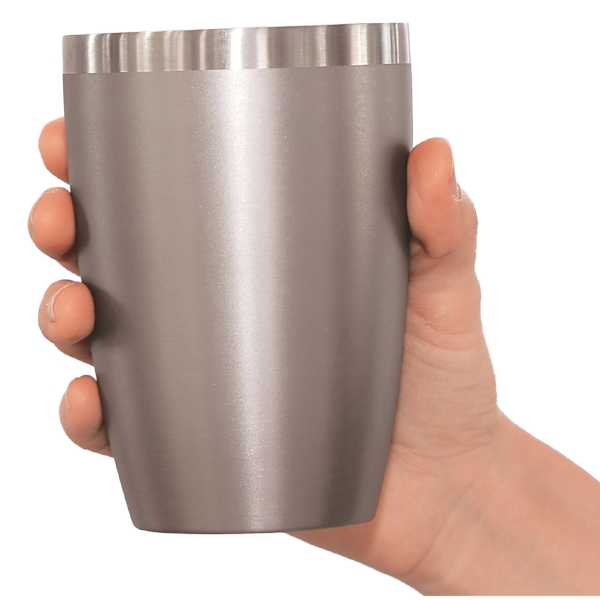 セラミック加工真空二重構造ステンレスタンブラー(グレージュ)の商品画像4枚目