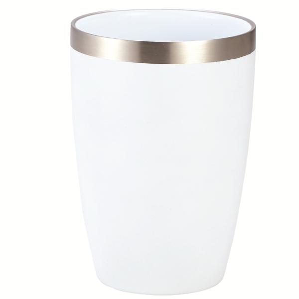 セラミック加工真空二重構造ステンレスタンブラー(ホワイト)の商品画像5枚目