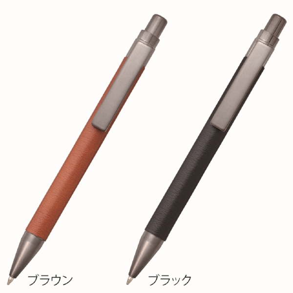 レザー調ボールペン(ブラウン)の商品画像4枚目