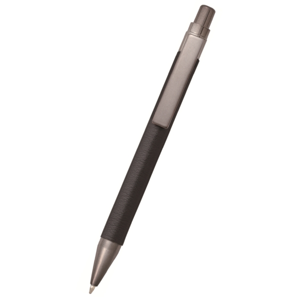 レザー調ボールペン(ブラック)の商品画像2枚目
