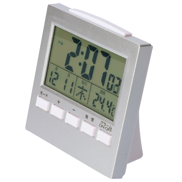 卓上電波時計：IF069の商品画像2枚目