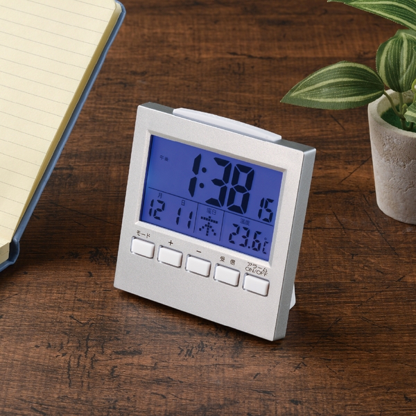 卓上電波時計：IF069の商品画像4枚目