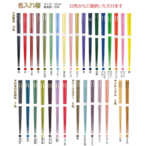 オリジナル名入れ箸＆ランチョンマットセットの商品画像2枚目