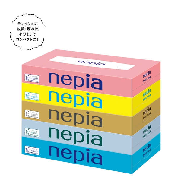 ネピア　ティシュ150W5個組