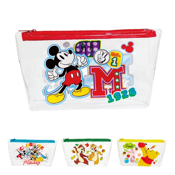 キャラクターカラフルクリアポーチ【子供向けお菓子】