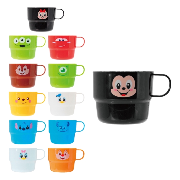 キャラクターカラフルスタッキングコップ