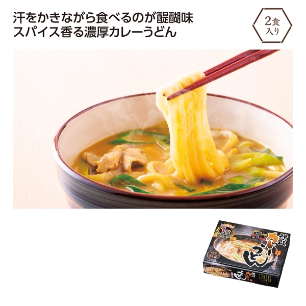濃厚旨味　讃岐カレーうどん2食入