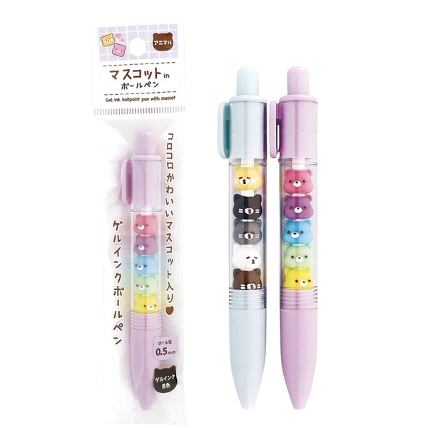 アニマルマスコットinボールペン1本