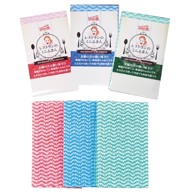 レストランのミニふきん1枚