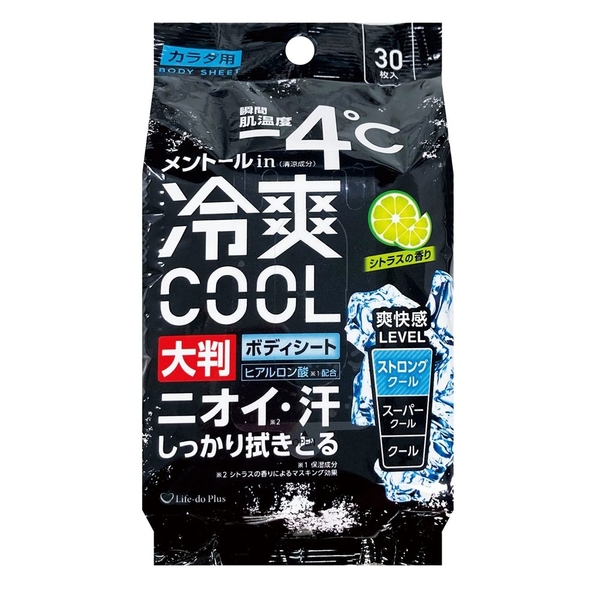 冷爽COOLボディシート大判30枚