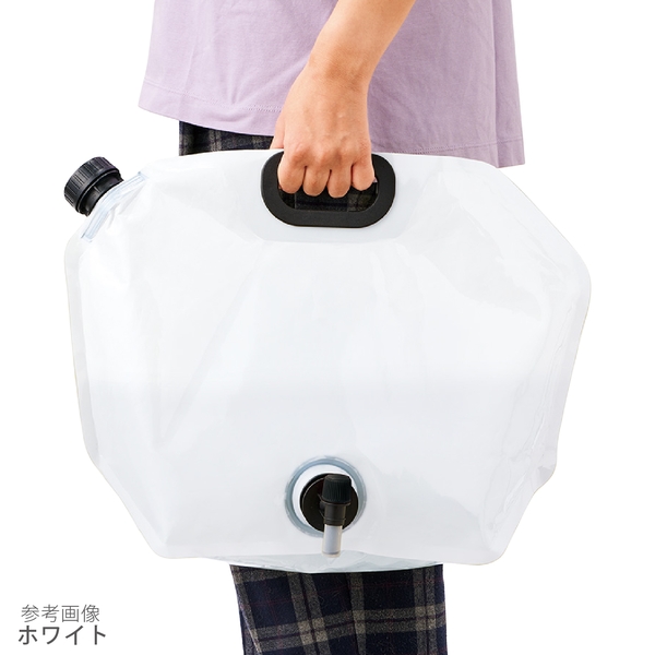 目盛り付ウォータージャグ8L：ブラックの商品画像6枚目