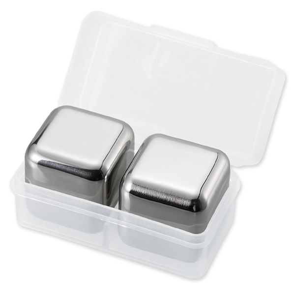 ステンレスアイスキューブ：シルバーの商品画像2枚目