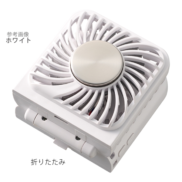 スマホスタンド付冷却プレートUSBファン：チャコールブラックの商品画像6枚目