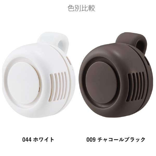 360度回転クリップファン：チャコールブラックの商品画像11枚目