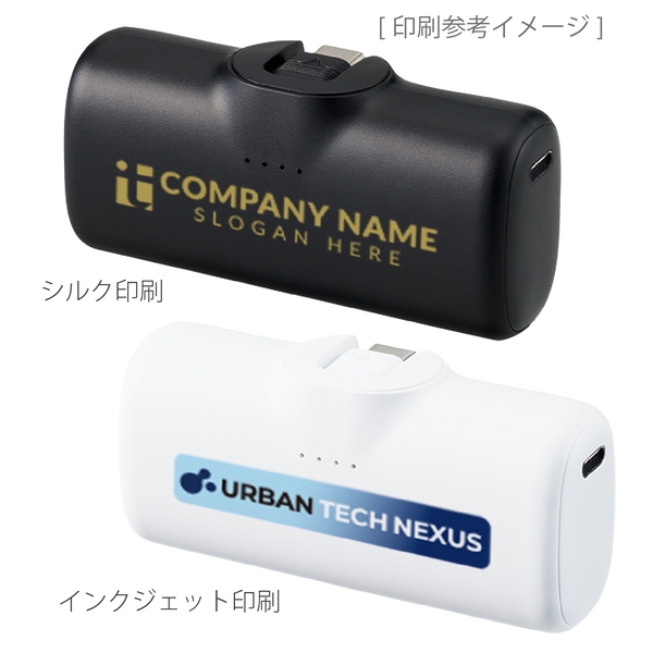 シンプルダイレクトモバイルチャージャー4000：ホワイトの商品画像5枚目