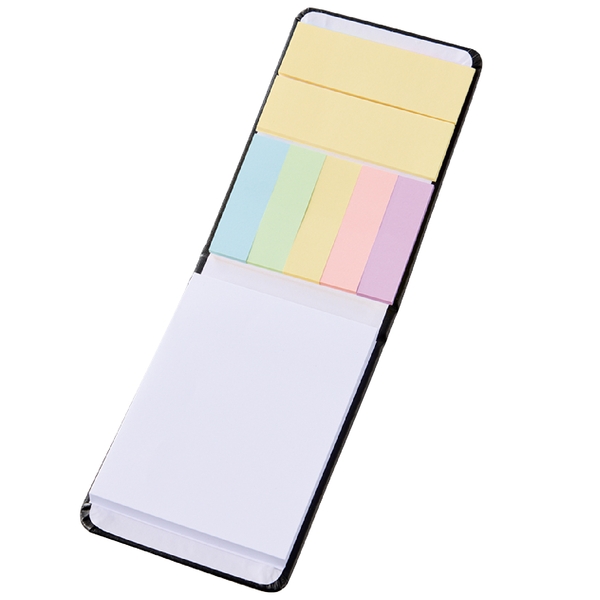 合皮カバー付箋セット(M)：ホワイトの商品画像7枚目