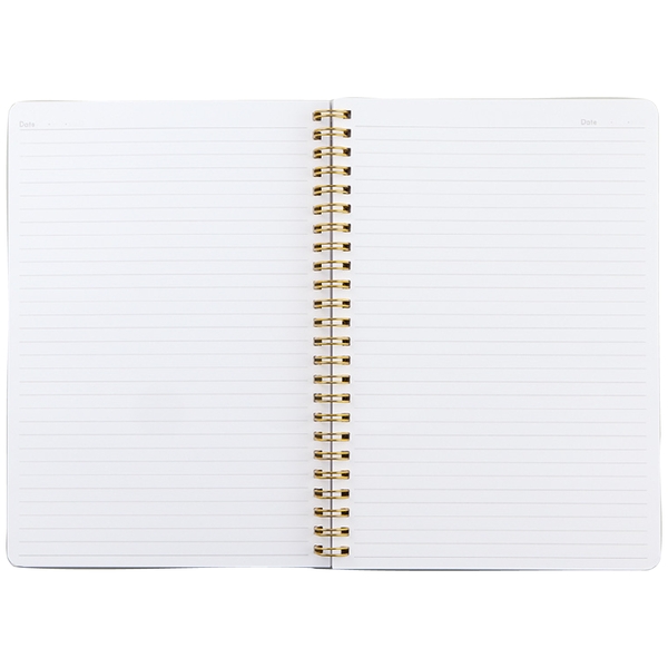 ゴールドリングハンディノート：オフホワイトの商品画像5枚目