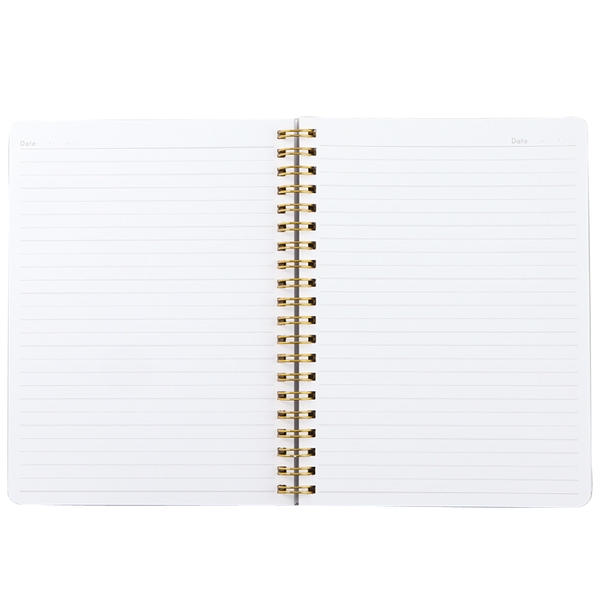 ゴールドリングA5ノート：ネイビーの商品画像5枚目