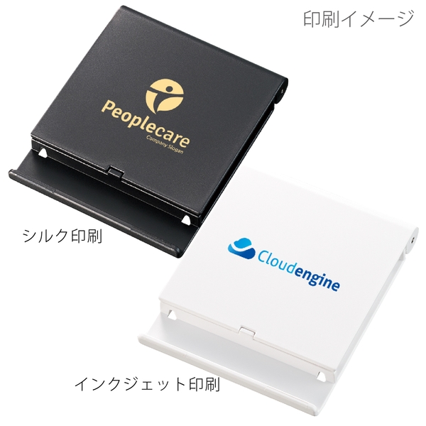 スマホスタンドにもなるPC2WAYクリーナー：ホワイトの商品画像2枚目