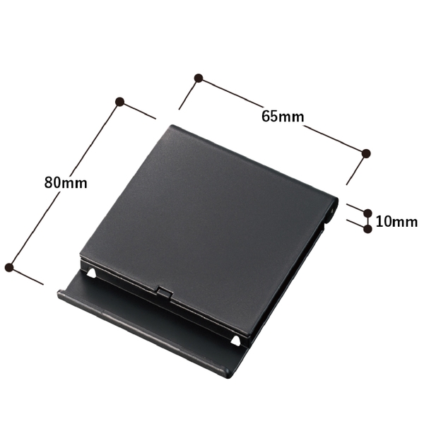 スマホスタンドにもなるPC2WAYクリーナー：ホワイトの商品画像8枚目