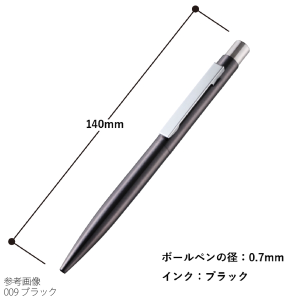 クールメタルボールペン(再生ステンレス)：シルバーの商品画像4枚目