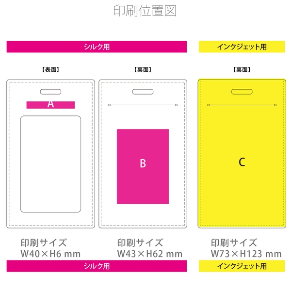 全面印刷できる合皮ラゲッジタグ：ブラックの商品画像3枚目