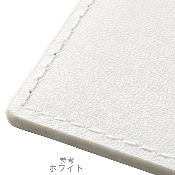 全面印刷できる合皮ラゲッジタグ：ブラックの商品画像5枚目