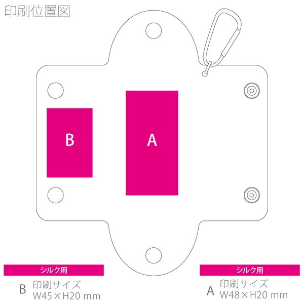 クリアマルチケース：レッドの商品画像3枚目