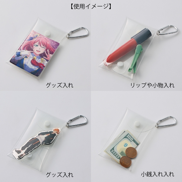 クリアマルチケース：レッドの商品画像7枚目