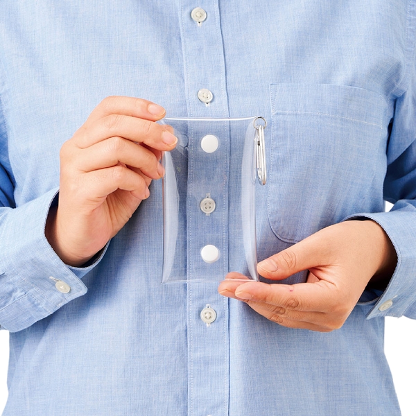 クリアマルチケース：レッドの商品画像8枚目