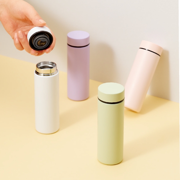 ポケットサーモボトル130ml　ver.2：ホワイトの商品画像6枚目