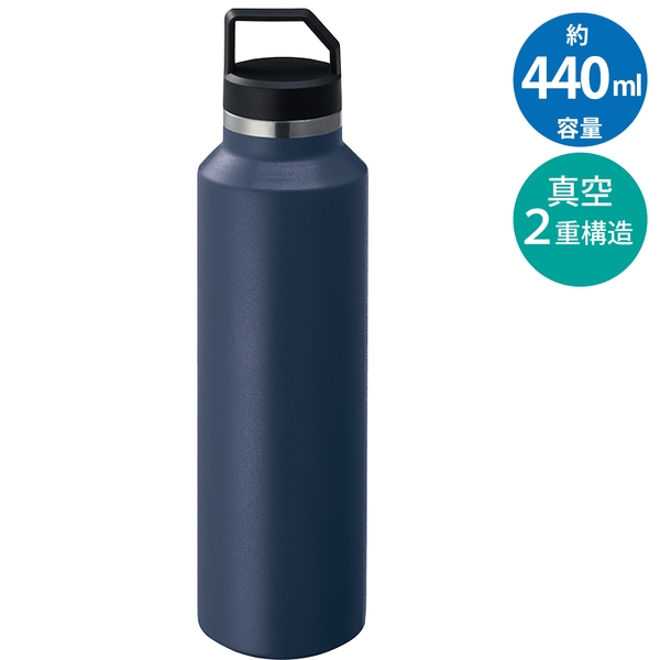 Zalattoサーモハンドルスリムボトルver.2：ネイビーの商品画像7枚目