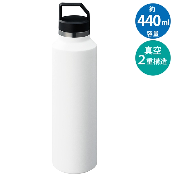 Zalattoサーモハンドルスリムボトルver.2：ホワイトの商品画像7枚目