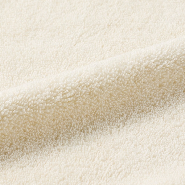 オーガニックコットン　ハンドタオル：ホワイトの商品画像6枚目